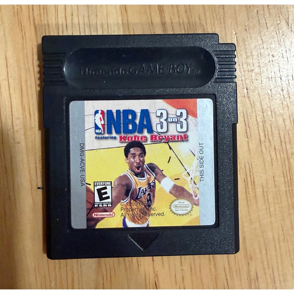 NBA 3 on 3 Featuring Kobe Bryant Nintendo Game Boy